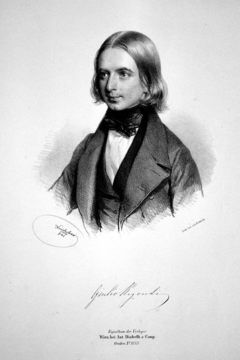 800px-Giulio_Regondi_Litho Giulio Regondi (1822 – 1872) Sheet Music