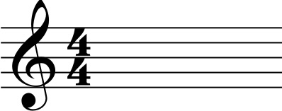 C Major / A minor Key Signature