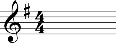 G Major Key Signature