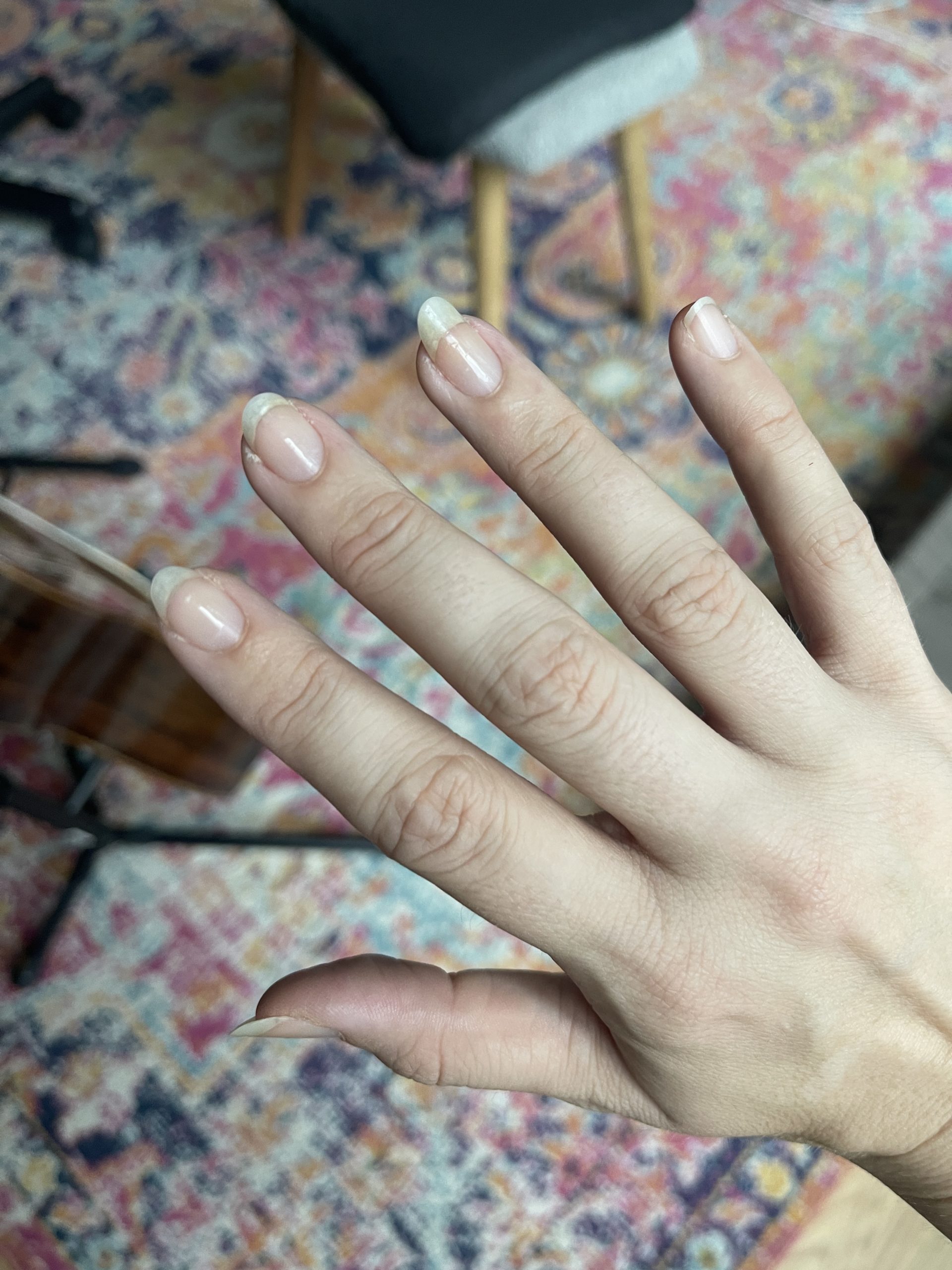 Hannah Murphy's fingernails